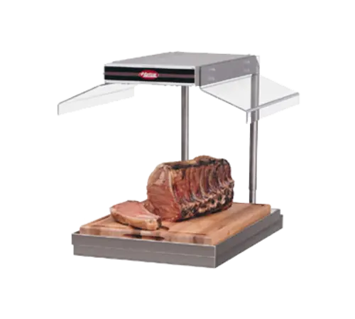 Hatco GRCSCL-24 Carving Station W/Heat Lamps, Right Side Breath Protector, Heated Base, 990W