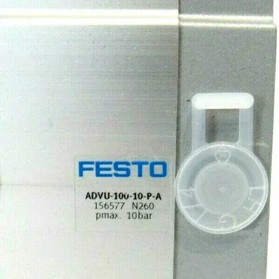 NEW FESTO ADVU-100-10-P-A COMPACT CYLINDER 156577 ADVU10010PA