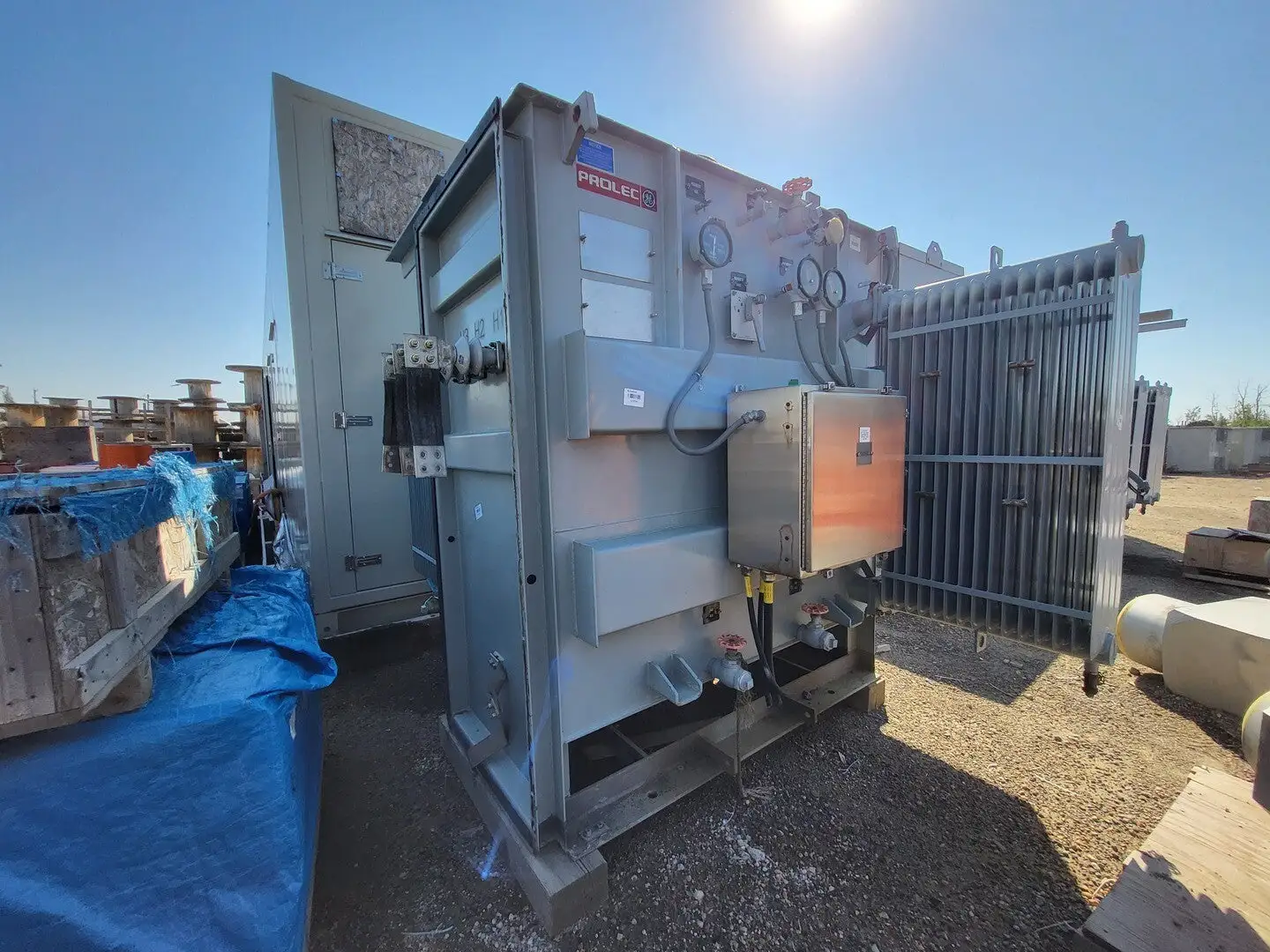 PROLEC 3000 kVA Oil Filled Transformer, 4160 pri. volts, 600/346 sec. volts