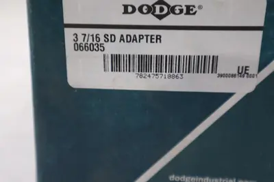 DODGE 066035 3 7/16 SD ADAPTER - NEW IN BOX - STOCK GF995