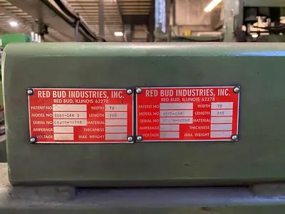 72” x .250” Red Bud Shear