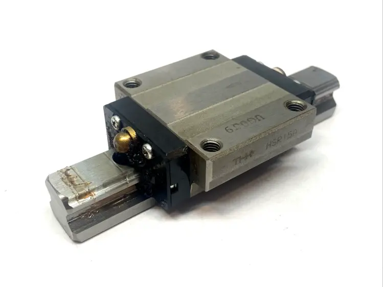 Used THK LINEAR GUIDE RAIL BEARING BLOCK W/ 100MM RAIL Linear Guides Michigan US | Maverick Industrial Sales #1091516