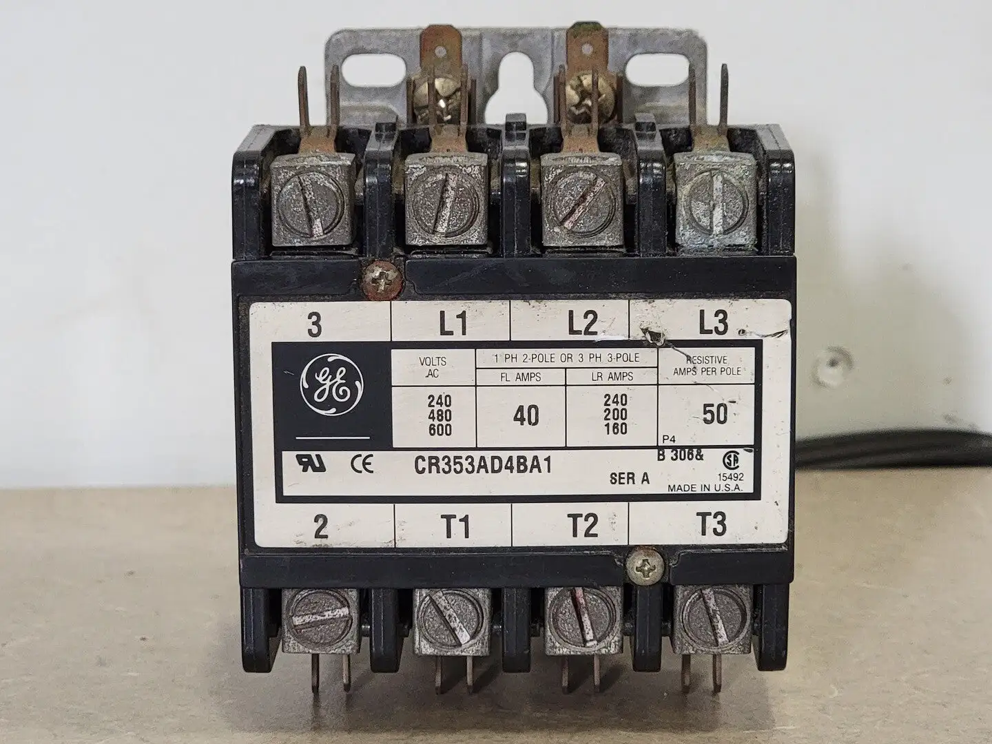 USED GENERAL ELECTRIC CR353AD4BA1