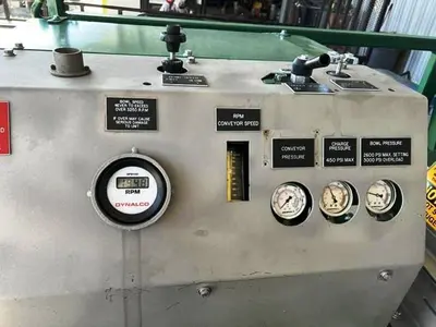 Derrick DE-1000 FHD oilfield decanter centrifuge, 316SS.