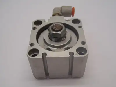 Used SMC COMPACT CYLINDER, DOUBLE ACTION NCQ8 Pneumatic Cylinders | Maverick Industrial Sales #1118600