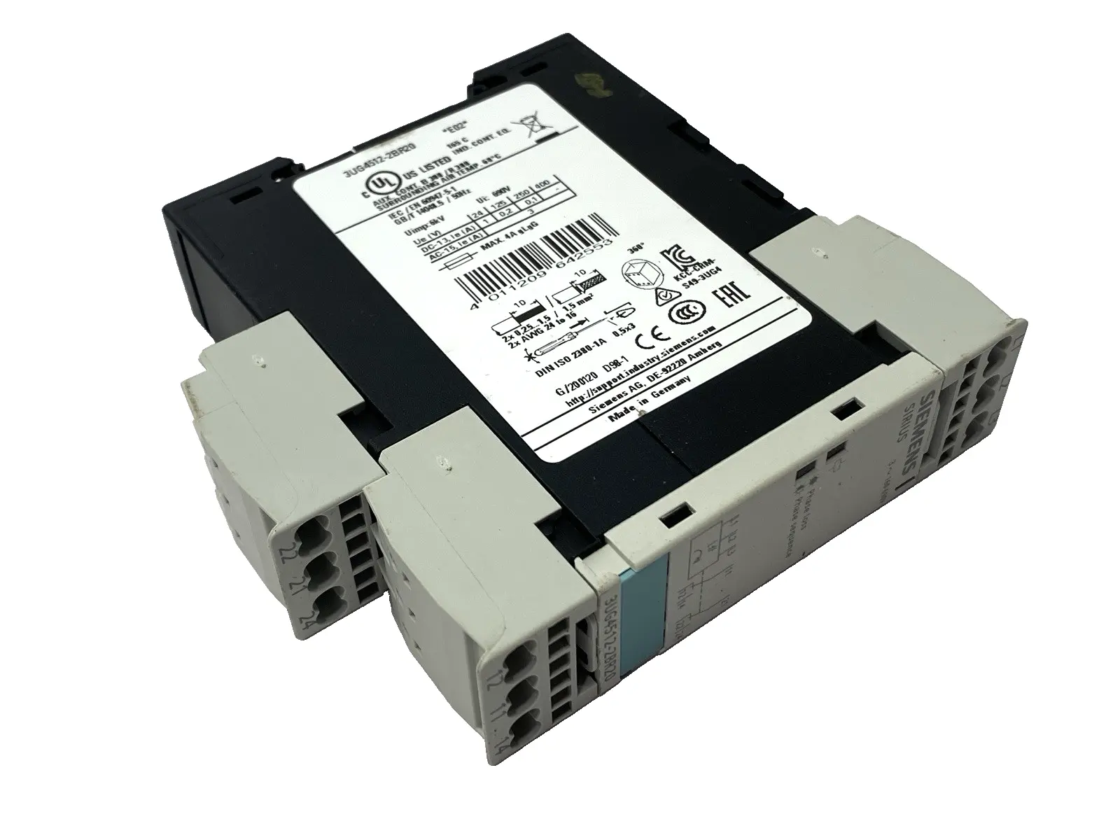 USED SIEMENS 3UG4512-2BR20