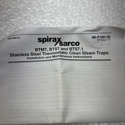 NEW Spirax Sarco BTM7