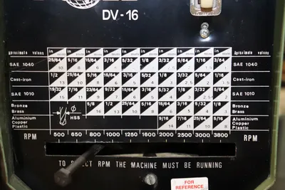 DoAll DV-16 Drill Press
