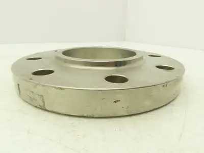 Enlin 316L Stainless Pipe Flange 3-1/2" Socket Weld 8-Bolt Class 150