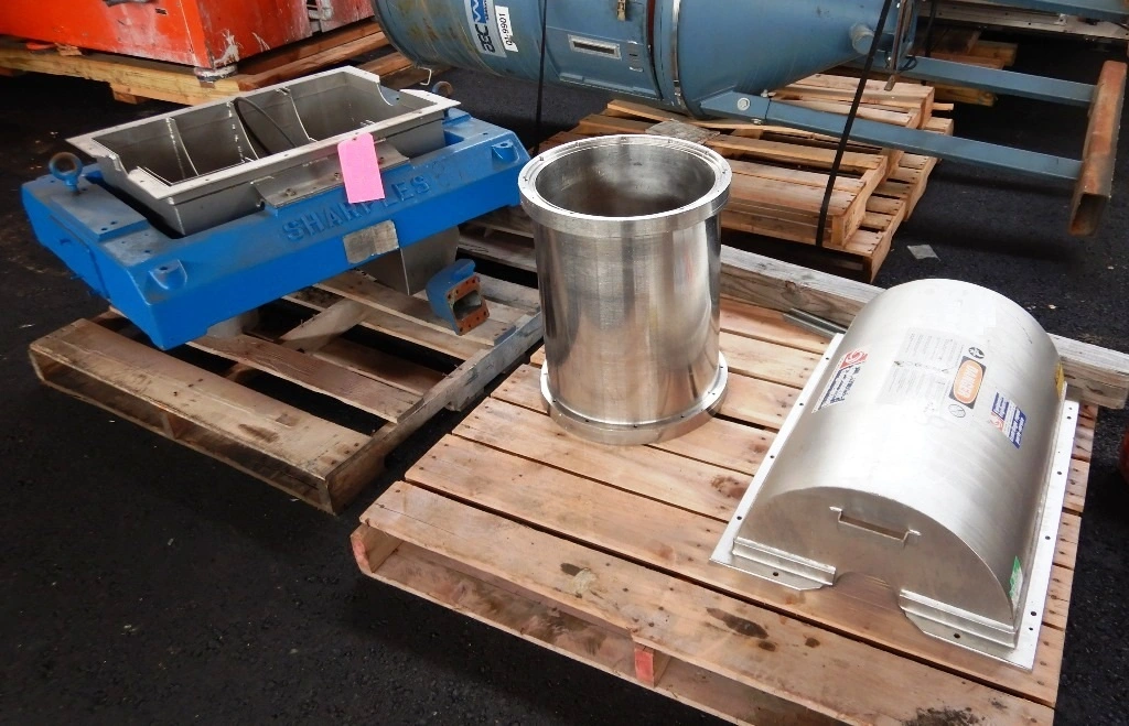 Sharples P2000 Super-D-Canter centrifuge, 316SS.