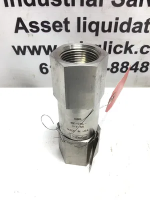 Parker Check Valve 09RL 16F-C16L-1-T-SS