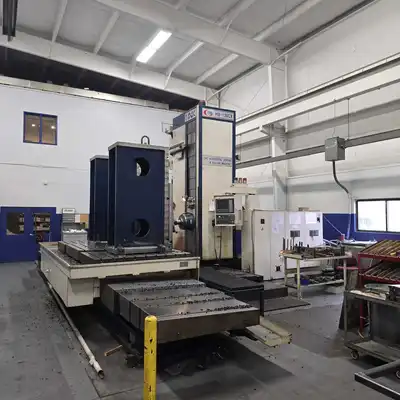 2000 HNK HB-130CX Horizontal Table Type Boring Mills | Murphy Machinery (2)
