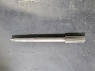 0.635in. x 10in. Chucking Reamer, Str. Shank, Str. Flute