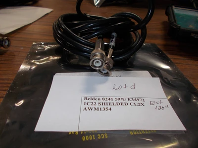 USED Belden 59/U cable 120"