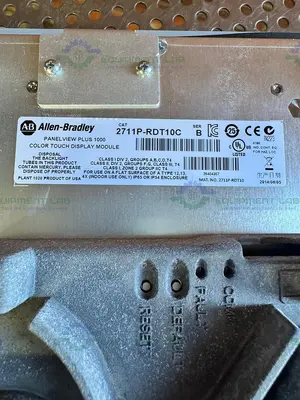 Used ALLEN BRADLEY 2711P-RDT10C PANELVIEW PLUS 1000 W/ALLEN BRADLEY 2711P-RP8D MODULE Electronics & Components California US | Equipment Lab #1418450