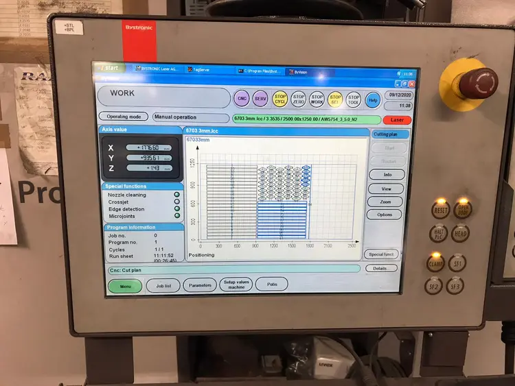 Used BYSTRONIC _UNKNOWN_ Laser Cutters GB | Zebra Worldwide Machinery #1146191