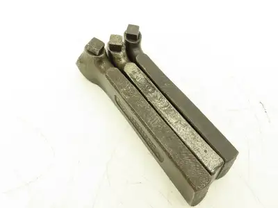 Armstrong NO. 2 Tool Holder Set Right Left And Straight For 3/8" Bits Lot of 3