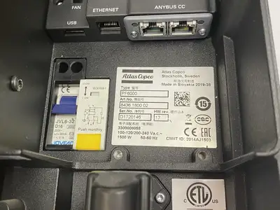 USED ATLAS COPCO POWER FOCUS PF6000 CONTROLLER