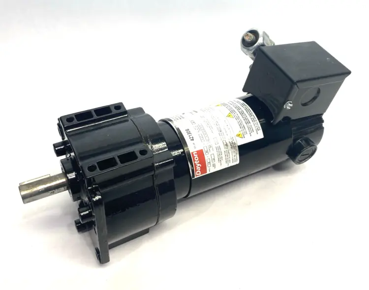 Used Dayton Parallel DC Gearmotor 90V DC, TENV, 22 RPM, 280 in-lb Max Torque Gearmotors Michigan US | Maverick Industrial Sales #1394227