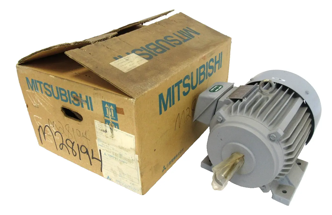 NEW MITSUBISHI SF-EMA MOTOR 3HP 480V 1-1/8" DIA. 182T SFEMA