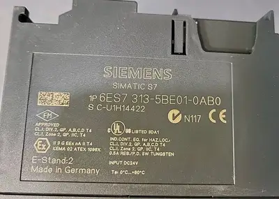 Siemens 6ES7313-5BE01-0AB0 Simatic S7-300 Loc3C38