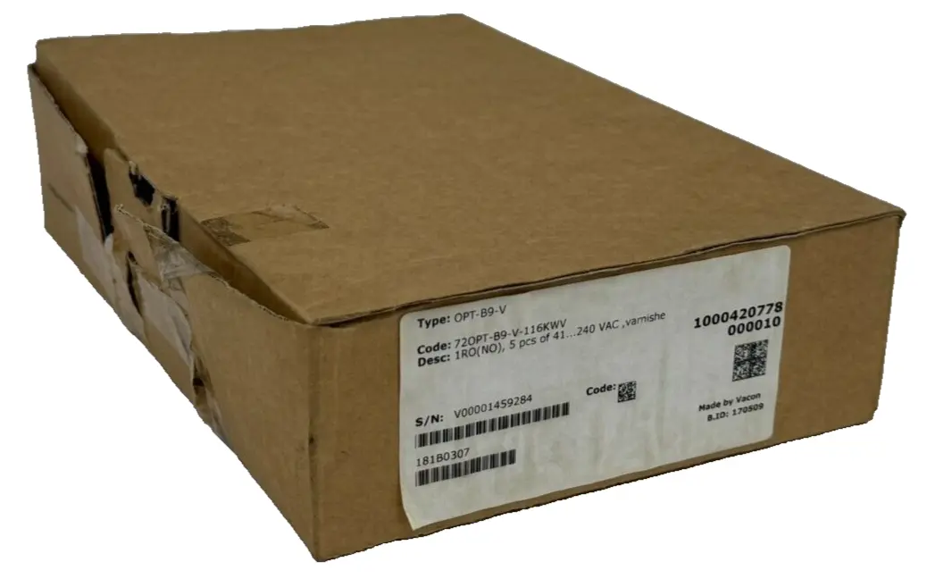 NEW VACON OPT-B9-V I/O EXPANSION OPTION CARD OPTB9