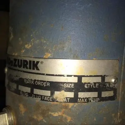 Dezurik 4 inch Basis Weight Valve