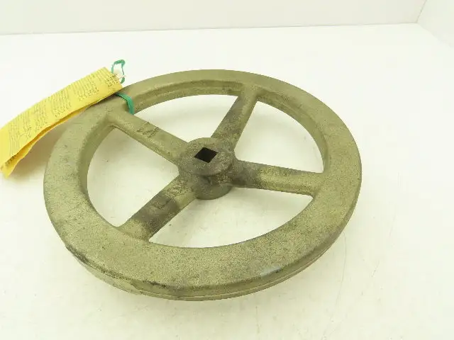 Hansen 50AW 1767C Hand Wheel Shut Off 10" 4 Spoke 5/8" Square Bore For Valves