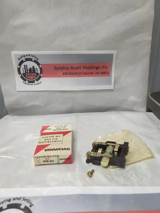 New | in-Stock SYLVANIA KPM-31A Miscellaneous Equipment (Electrical & Power) | Surplus Asset Holdings #1195673