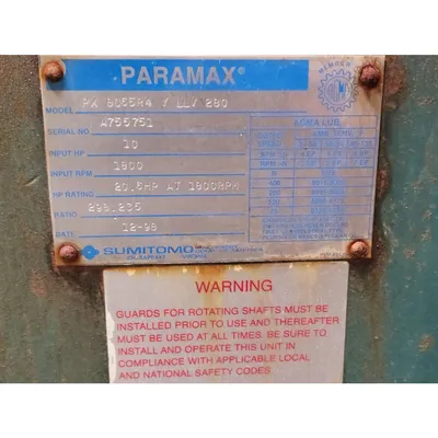 USED SUMITOMO DRIVE TECHNOLOGIES PX 8065R4
