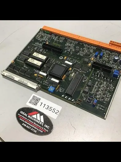 Used KEBA E-8-ANALOG/C 1865C-0 Circuit Boards Michigan US | Ideal Machinery #567993
