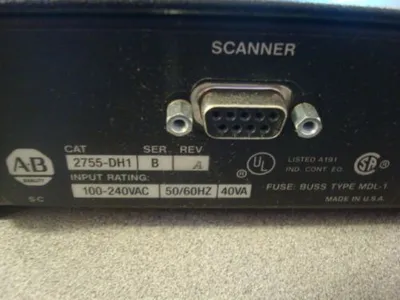 Allen Bradley 2755-DH1 Bar Code Decoder Module Used