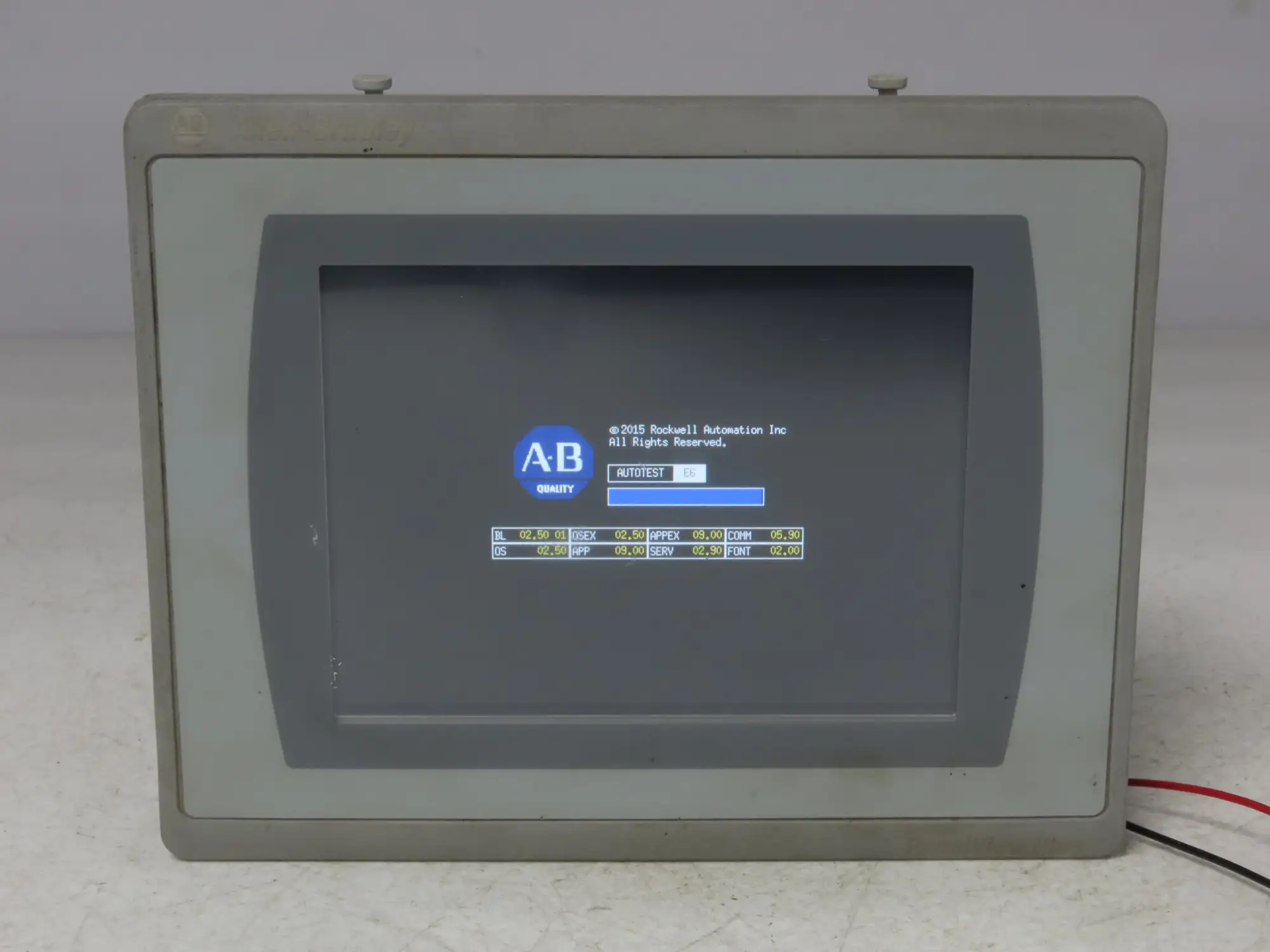 Allen Bradley 2711P-T7C21D8S PanelView Plus 7 Touch HMI 24VDC Control Panel