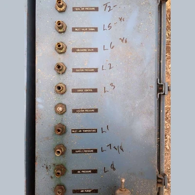 Compressor Start/Stop Control Panel