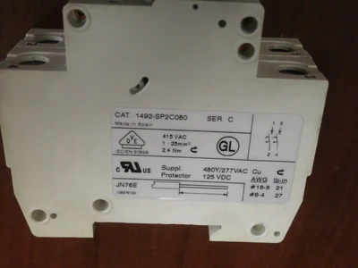 USED Allen-Bradley 1492SP2C080