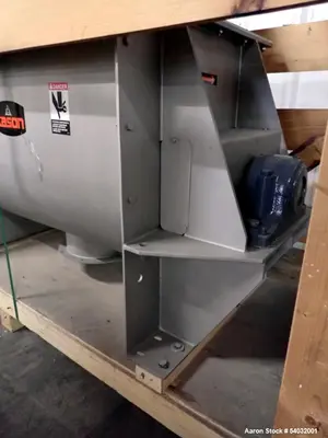 Used Kason Double Spiral Ribbon Blender – 18 Cu Ft Stainless Steel Mixer