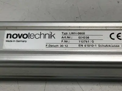 USED NOVOTECHNIK LWH0600
