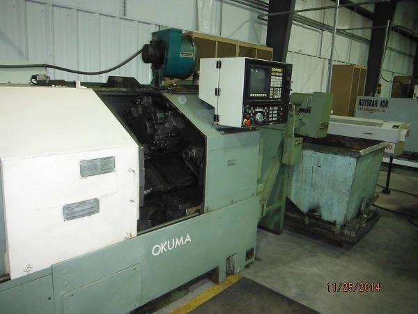 Used 1990 OKUMA LB15 CNC Lathes Vermont US | Two Spade Machinery LLC #507137