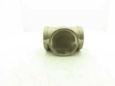 316 Stainless Steel Pipe Tee 4" NPT Class 150