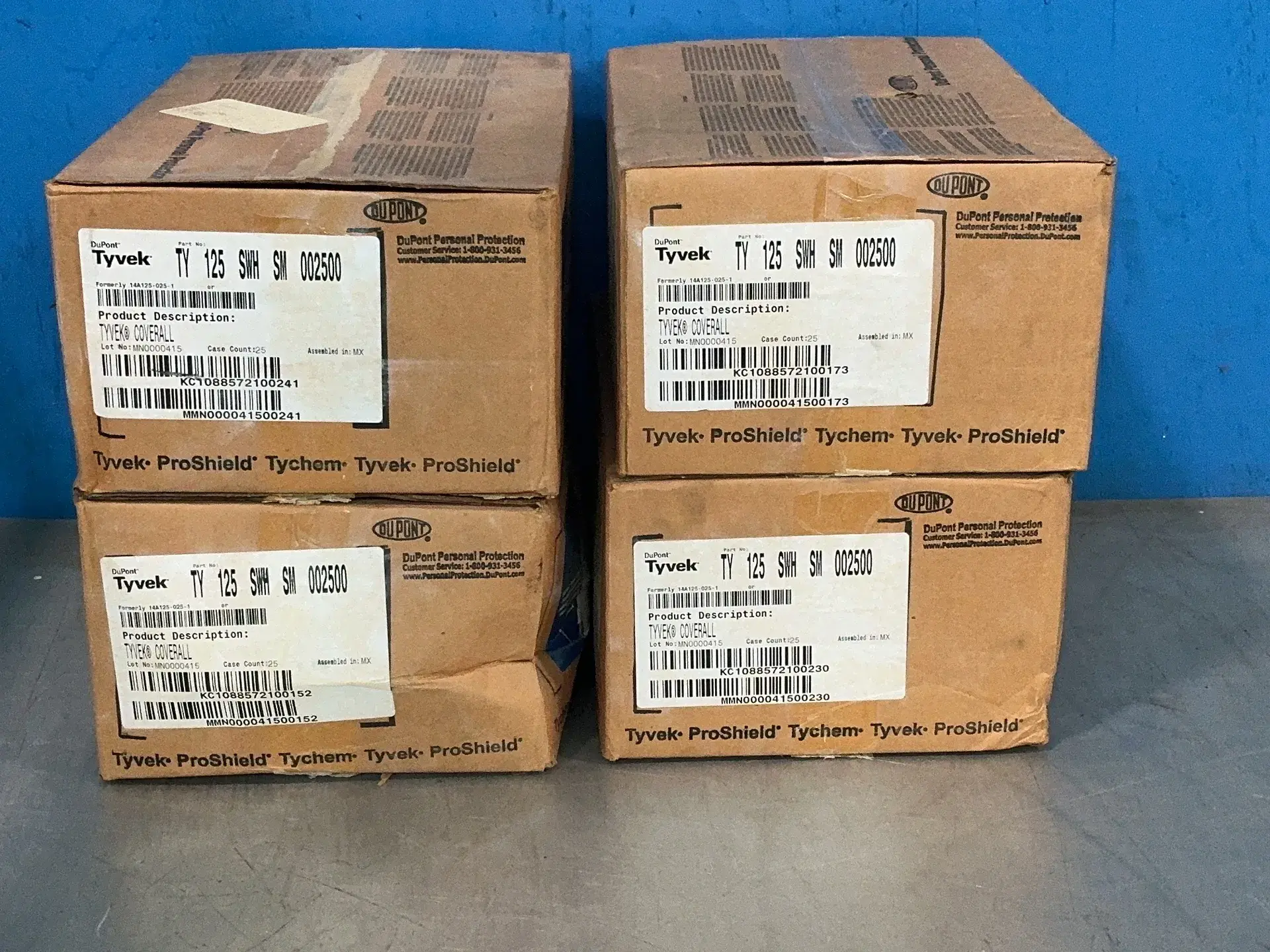 New | in-Stock DUPONT TY 125 SWH SM 002500 Miscellaneous MRO Ohio US | HGR 24 #1260884