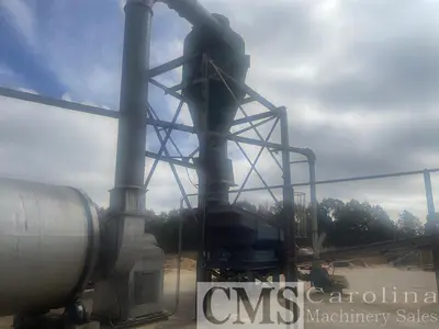 USED HEIL 10.5X32 DRUM DRYER AND CHIP PLANT