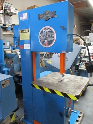 20" DoAll, vertical countour bandsaw, variable speed