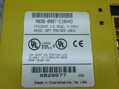 USED FANUC A03B0807C104