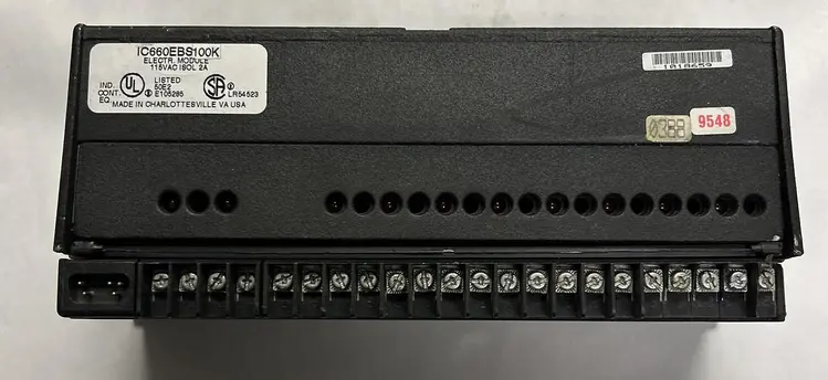 Used GE FANUC IC660EBS100K Industrial Controls Ohio US | Surplus Asset Holdings #1237319