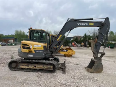 2019 VOLVO ECR88D 9,500-24,999 Lb Mini Excavators | Steam Well LLC (2)