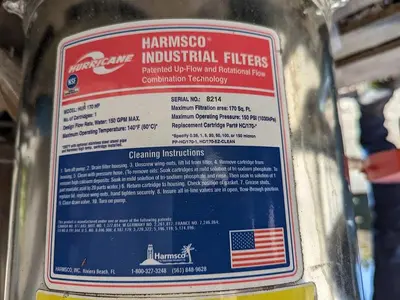 USED HARMSCO HURRICANE | WAVE CYBER HUR 170 HP