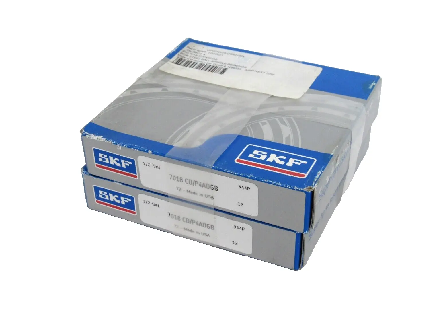 NEW SKF 7018 CD/P4ADGB BEARING SET 7018CDP4ADGB