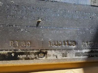 USED CAT RT80