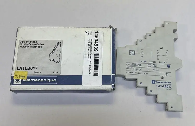 New | in-Stock TELEMECANIQUE LA1LB017 Miscellaneous Equipment (Electrical & Power) Ohio US | Surplus Asset Holdings #1309800