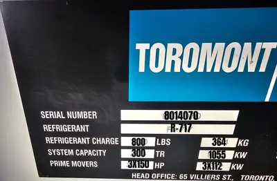 USED 2010 TOROMONT CIMCO C6-W08AHE